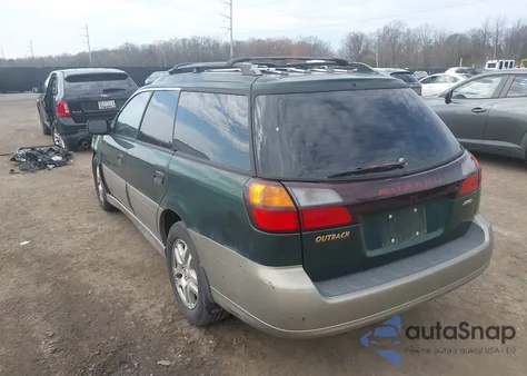 2002 Subaru Outback z USA, uszkodzony, nr VIN 4S3BH665627665132
